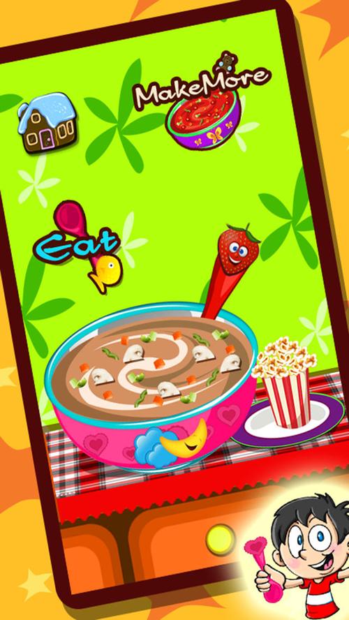 汤制造商 —— 免费热健康食品烹饪厨师游戏为孩子, 男孩, 女孩 & 十