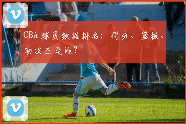 CBA 球员数据排名：得分、篮板、助攻王是谁？